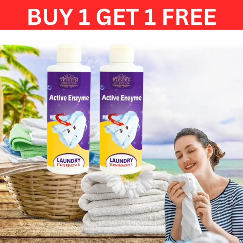 🧴✨ Laundry Stain Remover – Active Enzyme Power 💧 (Pack of 2, 100ml)