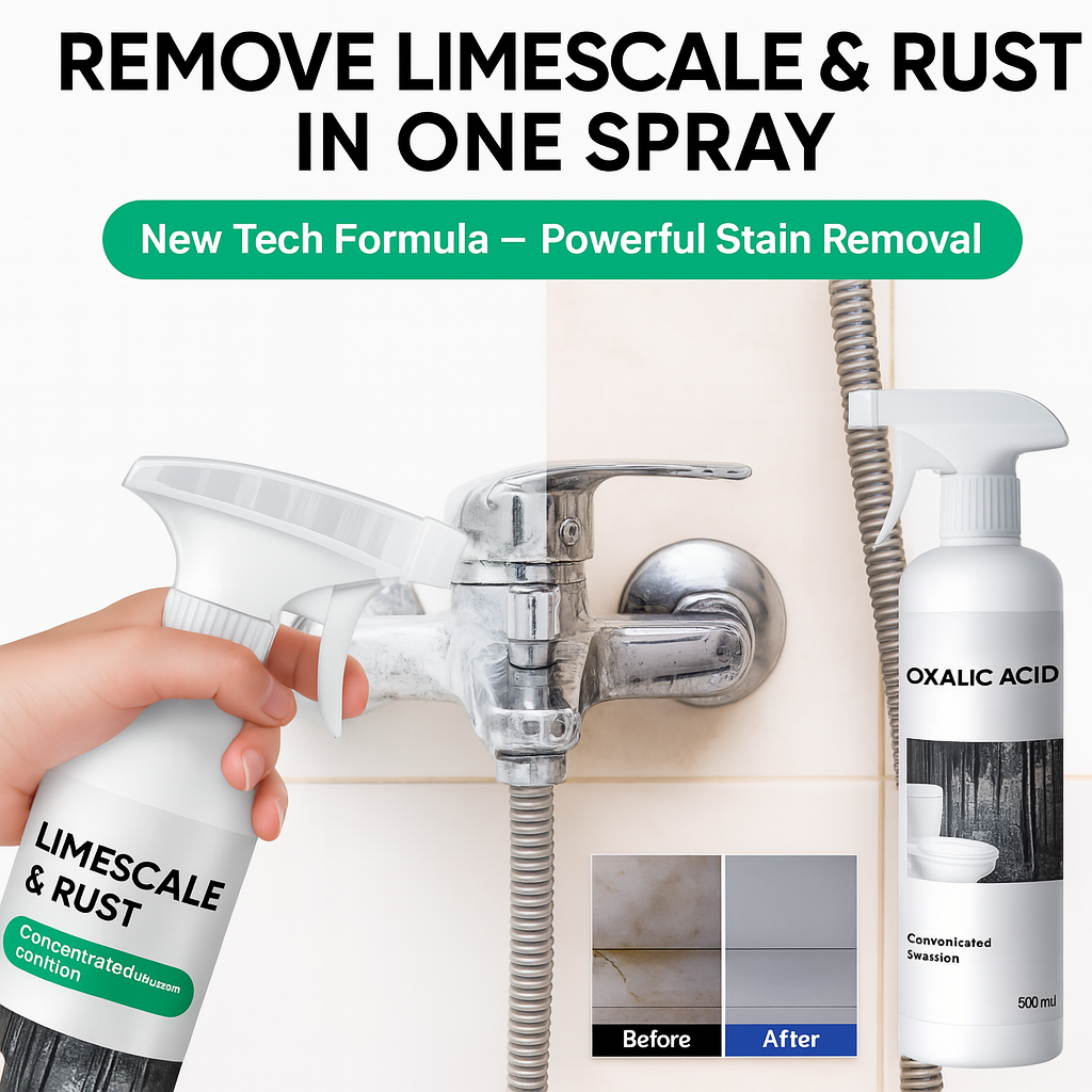 🔥 BUY 1 GET 1 FREE 🔥 Multi-Purpose Oxalic Acid Stain Removal Spray