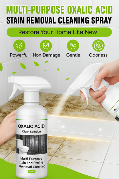 🔥 BUY 1 GET 1 FREE 🔥 Multi-Purpose Oxalic Acid Stain Removal Spray