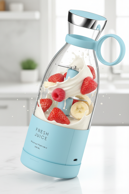 🧃 Fresh Juice Portable Mini Blender - 50% OFF