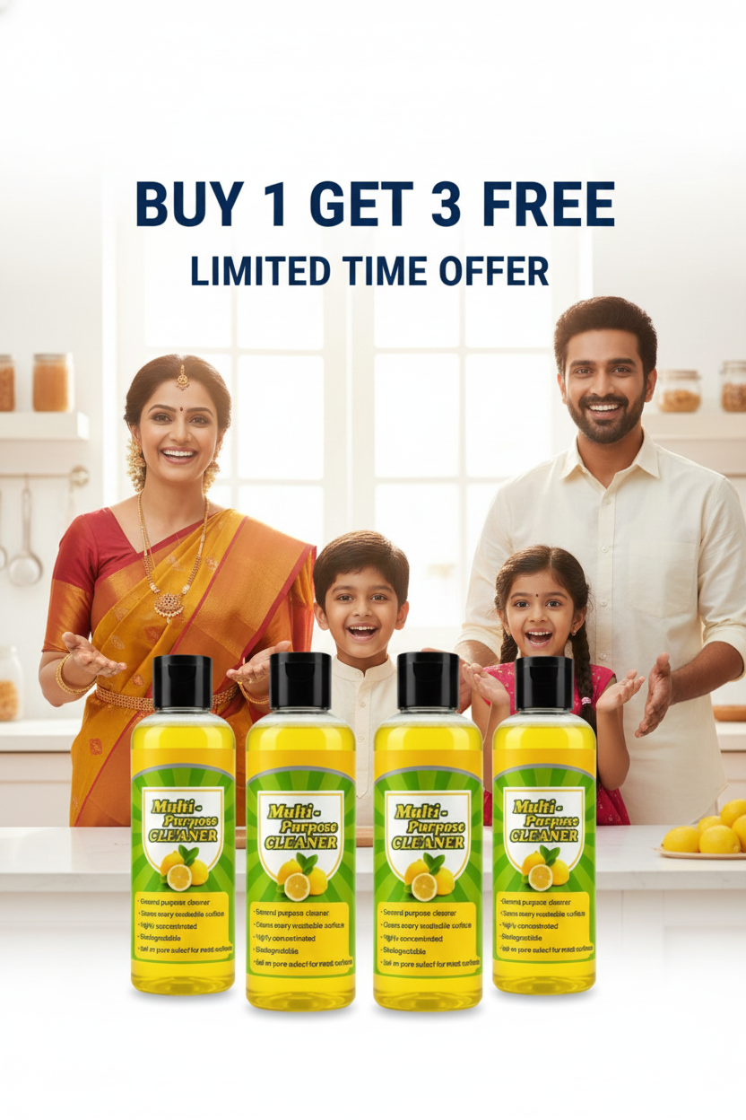 🚨 Last Chance: Buy 1 Get 3 FREE – Viral Cleaner Almost Sold Out!